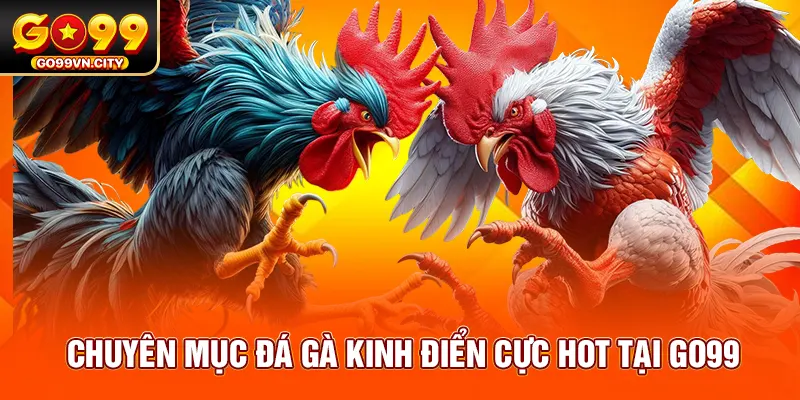 Chuyên mục đá gà kinh điển cực hot tại GO99 Chuyên mục đá gà kinh điển cực hot tại GO99